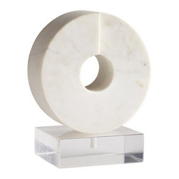 MARBLE RING SCULPTURE - Decorative Objects And Figurines