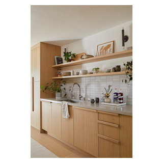 Willow Glen Minimal Kitchen & Bath - Scandinavian - Kitchen - San ...