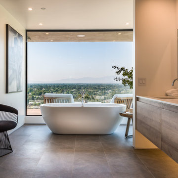 New Build Contemporary Estate in the Hollywood Hills.