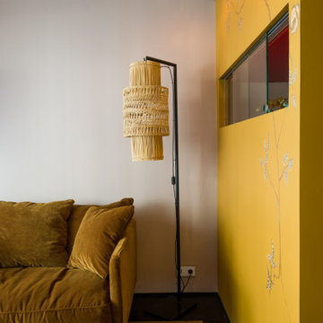 Un petit pied-à-terre rénové à la façon d'une suite d'hôtel