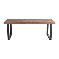 24x36 Coffee Tables Houzz What We Make Reclaimed Wood Coffee Table With U Shaped Legs 36