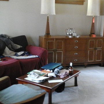 Living Room Before and After