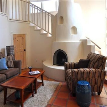 Paseo de la Cuma Santa Fe | Staged Vacant Home