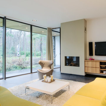 Restyling contemporary living room