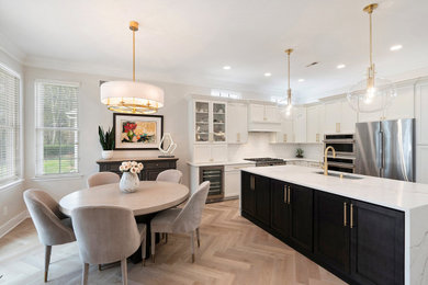 Example of a kitchen design in New York