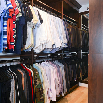 Well Planned, Functional and Elegant Master Closets For Him and Her