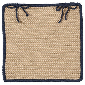 Boat House - Navy Chair Pad (set 4)