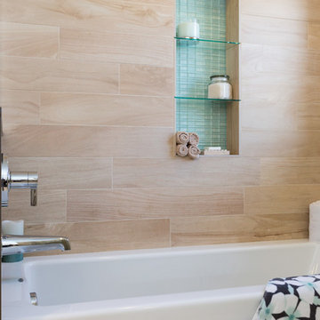 "Urban Meets Natural" Bath Renovation