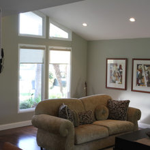 cathedral ceilings and window treatments
