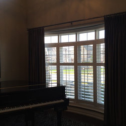 Custom Drapery, California Shutters and Decorative Drapery Hardware - Interior Shutters