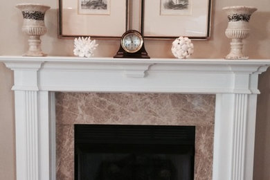 Living room - traditional living room idea in Nashville