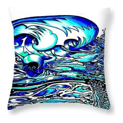 Big Wave - Decorative Pillows