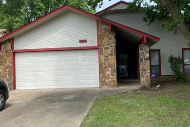 Exterior Dry Rot Repair & Paint