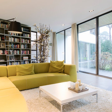 Restyling contemporary living room