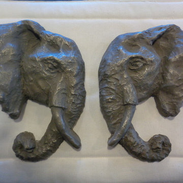 Elephant Curtain Holdbacks