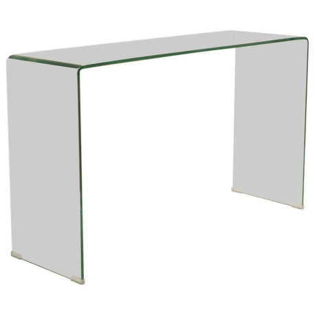 GDF Studio Classon Glass Console Table