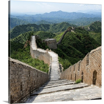 "Great Wall of China" Wrapped Canvas Art Print, 20"x20"x1.5"