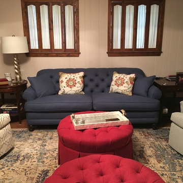 1950's Ranch Home Living Room