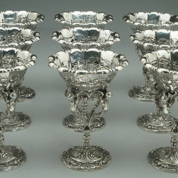 Rare Tiffany Sterling Custard Cups (After) - Products