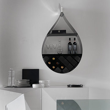 Drop Wall Wine Rack/Bookcase by Cattelan Italia
