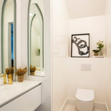 Contemporary Powder Room