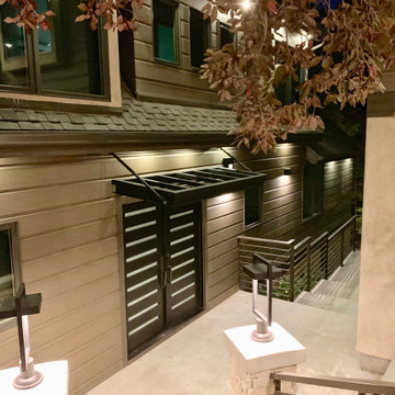 Modern Industrial Lodge, lake Arrowhead Lake Front