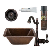 brass sink