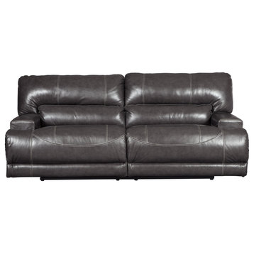 McCaskill Reclining Sofa in Gray U6090081
