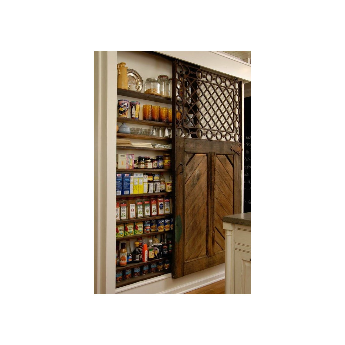 Small Pantry space organized