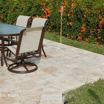 Country Classic Travertine Pavers - Patio Tiles