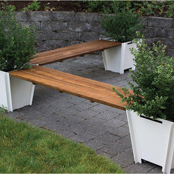 Flat-Pack L-Shape Planter Bench - Products