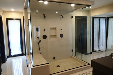 Elegant bathroom photo in Other