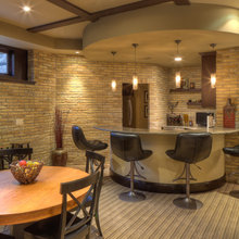 Michigan lower level family room