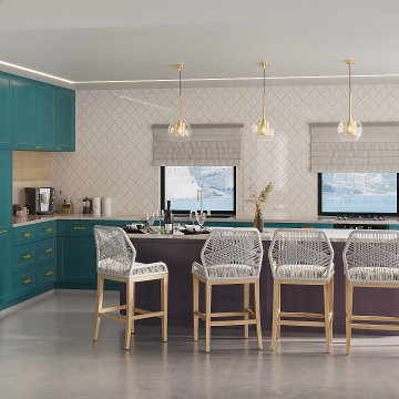 Kitchen interior design that's as beautiful as it is functional.
