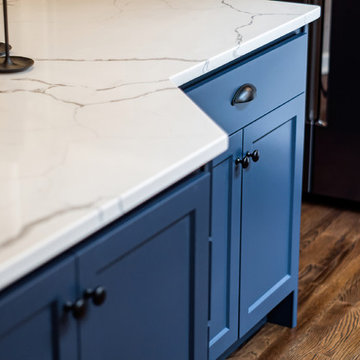 Transitional Two-Tone Kitchen Remodel