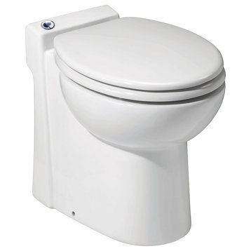 Saniflo 023 Sanicompact Self-Contained Macerating Toilet for - White