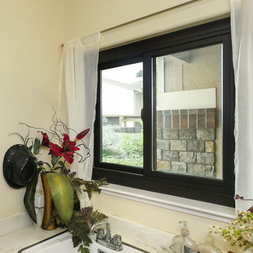 Lovely Laundry Room with Black Window - Renewal by Andersen Bay Area, San Franci