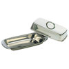 Norpro Stainless Steel Covered Double Butter Dish