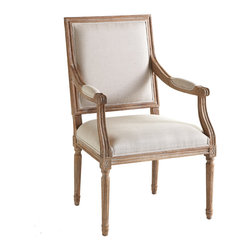 Chateau Arm Chair - Natural - Dining Chairs