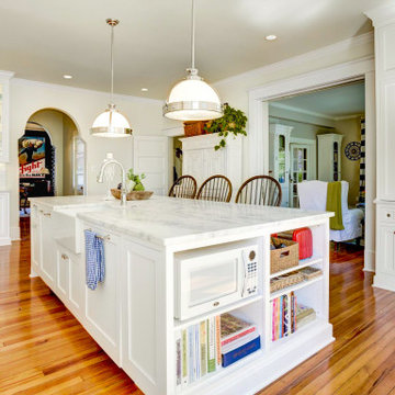 Beautiful Kitchen & Master Bath Remodels at Historic Herndon Home