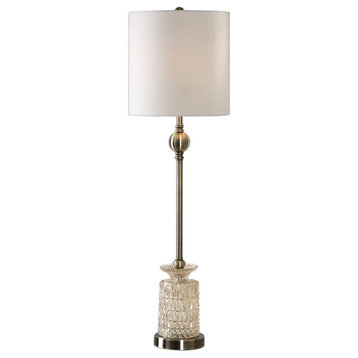 1 Light Buffet Lamp - 10 inches wide by 10 inches deep - Table Lamps