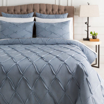 Aiken Bedding Set – Blue $67.80 – $517.80