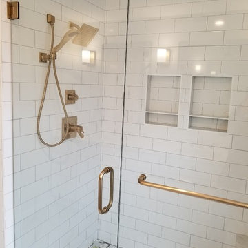 Bedroom to Master Bath transformation