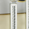 Sparkle 6" Contemporary Crystal Candleholder, Clear