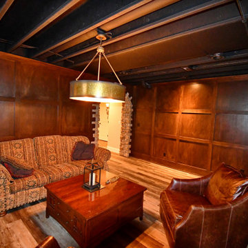 Akron, OH Extensive Finished Basement