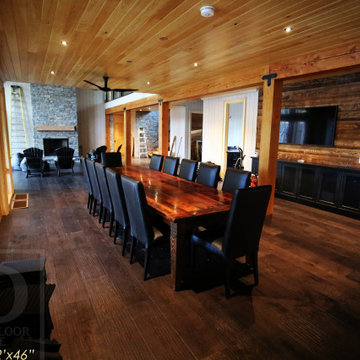 Reclaimed Wood Harvest Tables