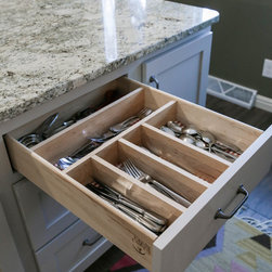 Silverware Divider - Utensil Holders And Racks