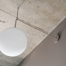 lighting for cement ceiling