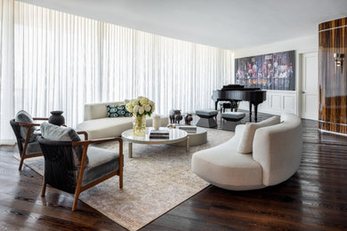 Living room - living room idea in Miami