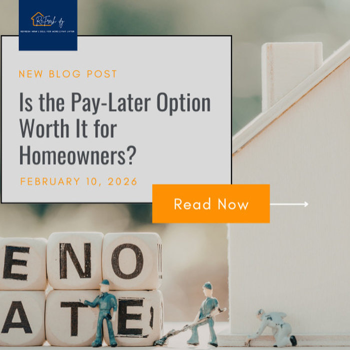Is the pay-later option worth it for homeowners?